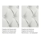 Cama de casal moderna em couro sintético com armazenamento - Ozzano Viadurini