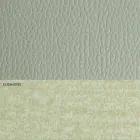 Cama de casal moderna em couro e tecido made in Italy - Zeldo Viadurini