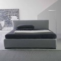 Cama de casal moderna, sem recipiente para cama, Gaya New by Bolzan