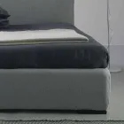 Cama de casal moderna, sem arrumação, Gaya New by Bolzan Viadurini