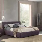 Cama de casal moderna, sem arrumação, Gaya New by Bolzan Viadurini