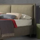 Modern cama de casal, sem armazenamento, Kate por Bolzan Viadurini