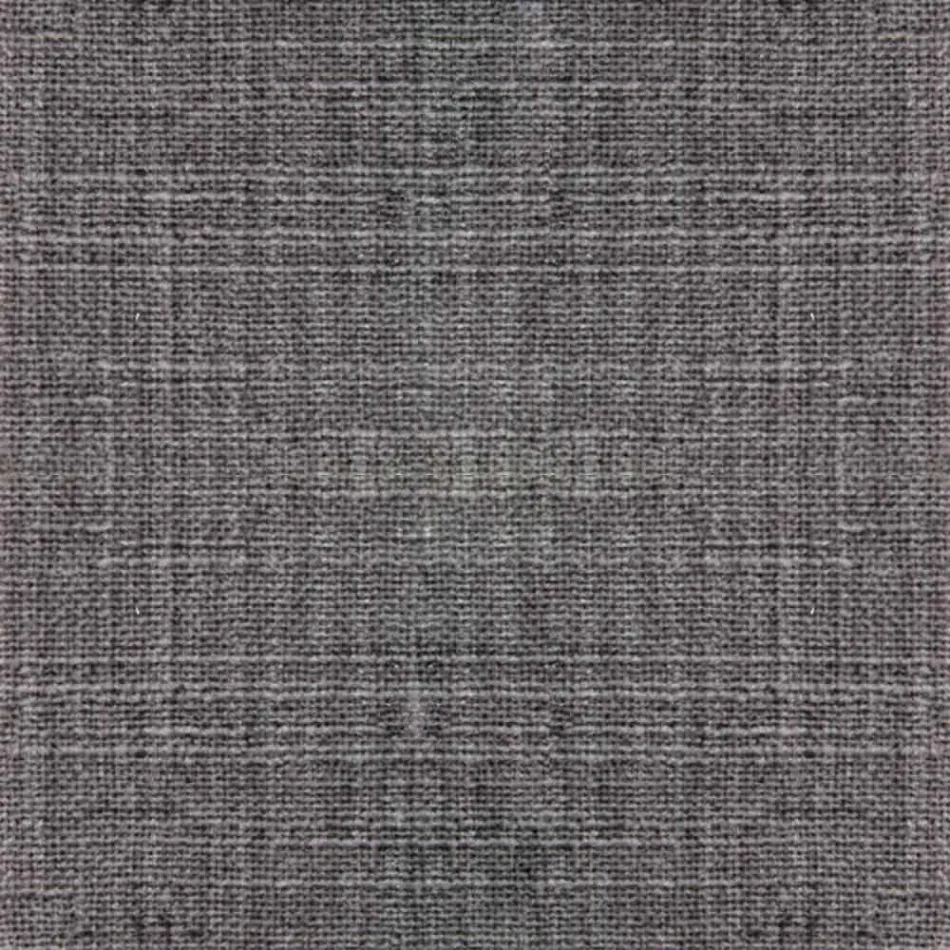 Cama de Casal Estofada em Tecido com Pés Pretos Made in Italy - Bandola Viadurini