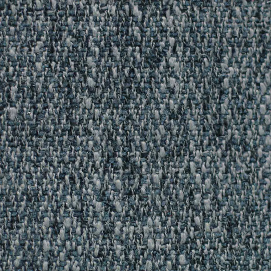 Cama de casal Redonda Design Coberta em Tecido Made in Italy - Rello Viadurini