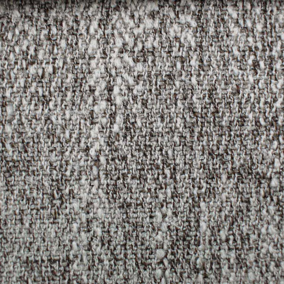 Cama de casal Redonda Design Coberta em Tecido Made in Italy - Rello Viadurini