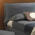 Cama de casal sem caixa, design contemporâneo, Iorca by Bolzan Viadurini