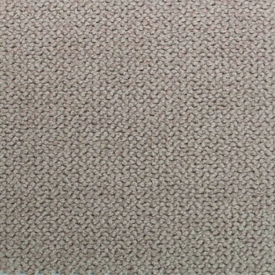 Cama de casal com capa removível com pés de madeira Made in Italy - Tampa Viadurini