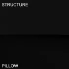 Cama de casal redonda coberta com couro ecológico Made in Italy Design - Vesio Viadurini