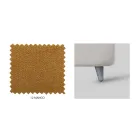 Cama de solteiro com armazenamento opcional Made in Italy - Ciccio Viadurini