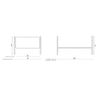 Cama de Solteiro com Estrutura de Ferro Coordenada Made in Italy - Lillo Viadurini