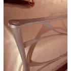 Uma cama e uma meia hidra de ferro forjado quadrada Viadurini