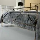 Uma cama e um meio quadrado Persephone Ferro Forjado Viadurini