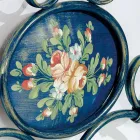 Cama queen size ferro forjado esmagado Gloria Design Viadurini