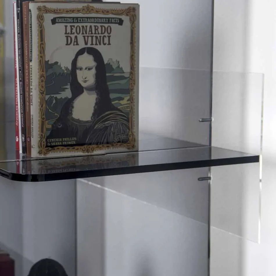 Plexiglass design contemporâneo suspenso de parede smalto Sfera4 Viadurini