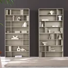 Estante de parede de design em melamina em várias cores, fabricada na Itália - Kea Viadurini