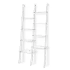 Estante de Parede em Plexiglass Transparente Design até 4 Elementos - Trezza Viadurini