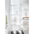 Estante de parede em acrílico transparente design até 4 elementos - Trezza Viadurini