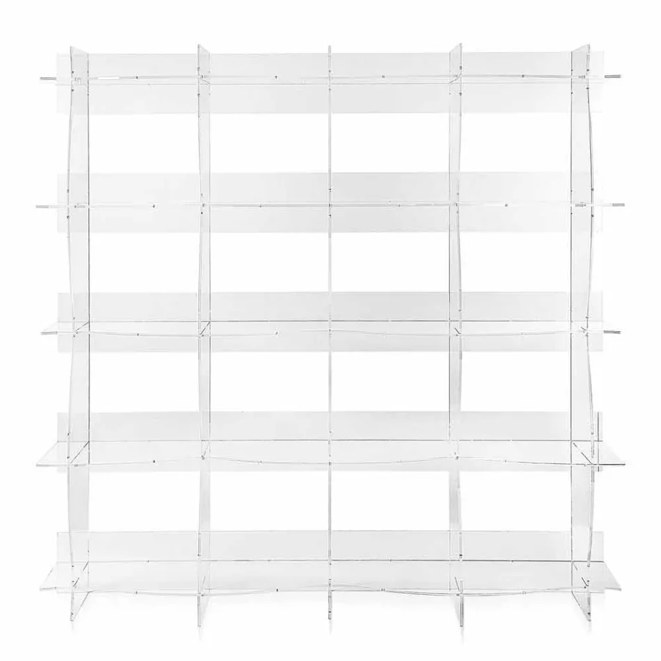 Carteira de auto-suporte / design moderno Pam transparent Viadurini