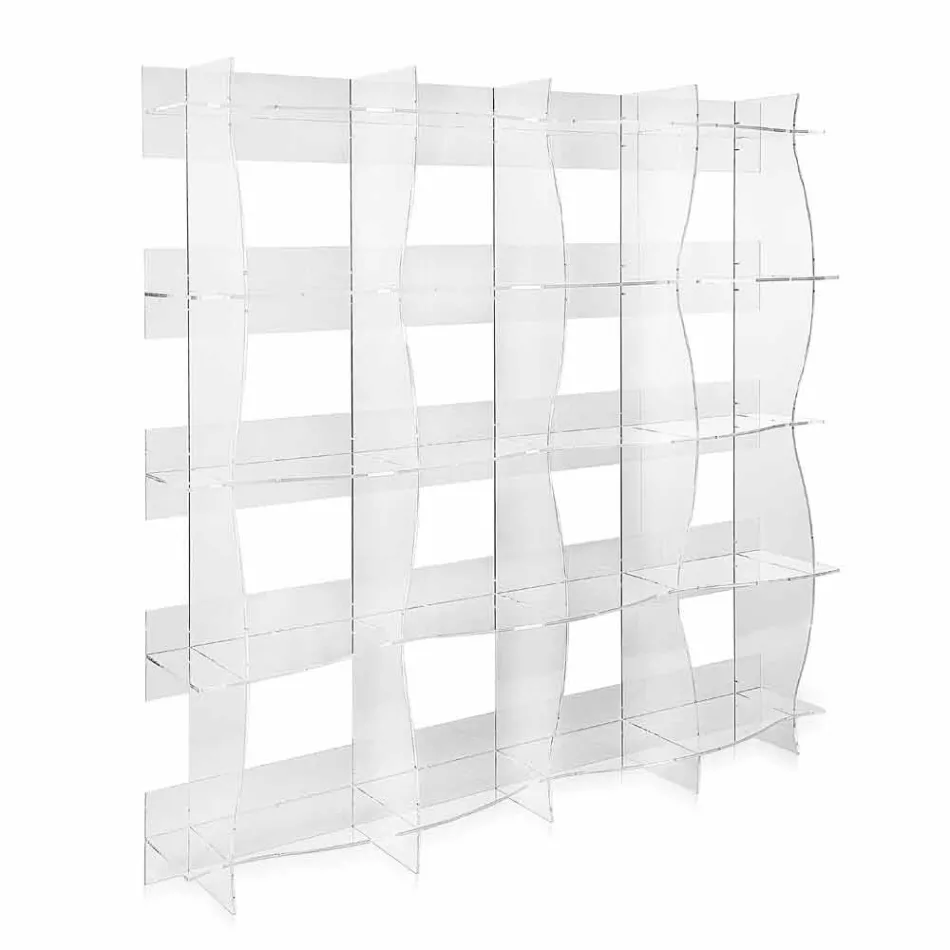 Carteira de auto-suporte / design moderno Pam transparent Viadurini