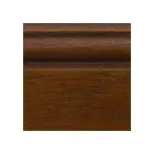 Estante baixa com estrutura de madeira e compartimentos abertos Made in Italy - Fauno Viadurini