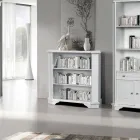 Estante com 3 Compartimentos Abertos em Madeira Folheada Made in Italy - Epona Viadurini