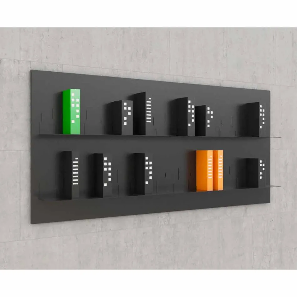 Biblioteca para pendurar o horizonte 186x86 Mabele Viadurini