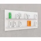 Biblioteca para pendurar o horizonte 186x86 Mabele Viadurini