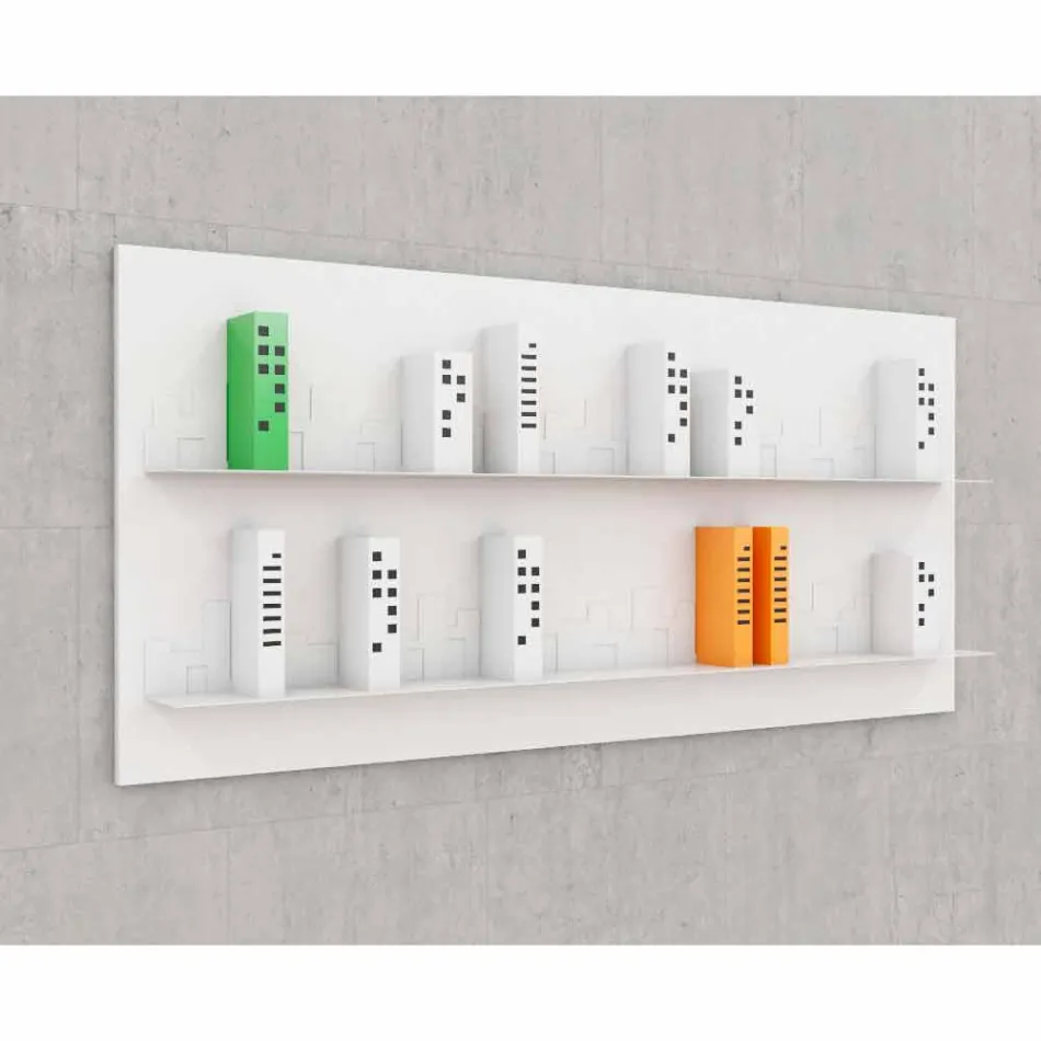Biblioteca para pendurar o horizonte 186x86 Mabele Viadurini
