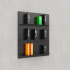 Biblioteca para Pendurar Skyline 90x110 Mabele Viadurini