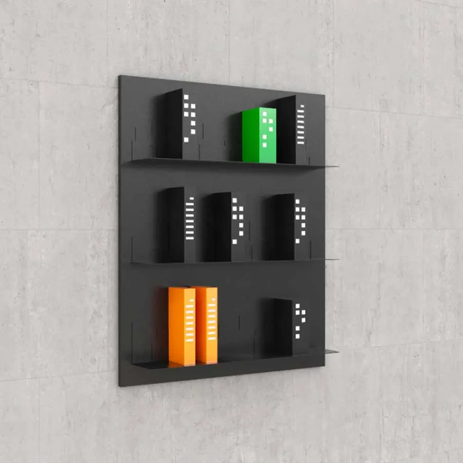 Biblioteca para Pendurar Skyline 90x110 Mabele Viadurini