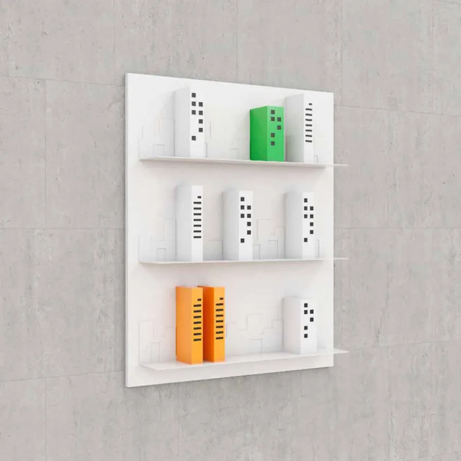 Biblioteca para Pendurar Skyline 90x110 Mabele Viadurini