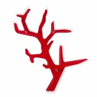 Wallcover design contemporâneo vermelho para Carol, made in Italy Viadurini