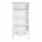 Estante Classic Floor em Madeira com Alças Metálicas Homemotion - Spina Viadurini