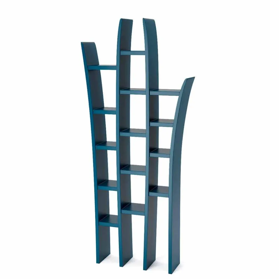 biblioteca de piso design moderno Herba Made in Italy Viadurini