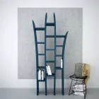 biblioteca de piso design moderno Herba Made in Italy Viadurini