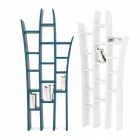 biblioteca de piso design moderno Herba Made in Italy Viadurini