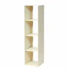 Estante de piso moderna em ferro preto, vermelho, branco ou cinza fabricada na Itália - Pls Viadurini