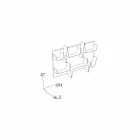 Biblioteca Design Battikuore 130x87 (2 prateleiras) Mabele Viadurini