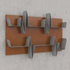 Biblioteca Design Battikuore 130x87 (2 prateleiras) Mabele Viadurini