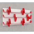 Biblioteca Design Battikuore 186x101 (3 prateleiras) Mabele Viadurini