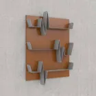 Biblioteca Design Battikuore 90x127 (3 prateleiras) Mabele Viadurini