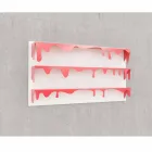 Biblioteca Design Kolata 130x70 (3 prateleiras) Mabele Viadurini