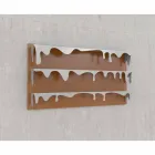 Biblioteca Design Kolata 130x70 (3 prateleiras) Mabele Viadurini