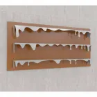 Biblioteca Design Kolata 186x86 (3 prateleiras) Mabele Viadurini