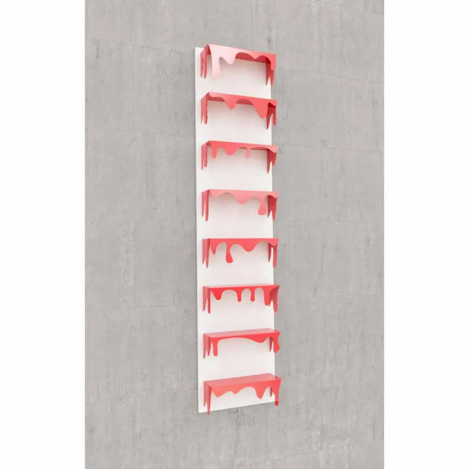 Biblioteca Design Kolata 50x127 (8 prateleiras) Mabele Viadurini