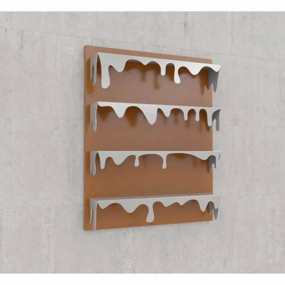 Biblioteca Design Kolata 90x110 (4 prateleiras) Mabele Viadurini