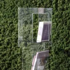 Estante Autoportante em Cristal Acrílico Transparente ou Fumado - Icaria Viadurini