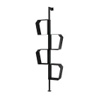 Estante de metal pintado com pés ajustáveis, fabricada na Itália - Fernanda Viadurini