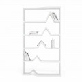 Estante independente de design moderno Darwin, made in Italy