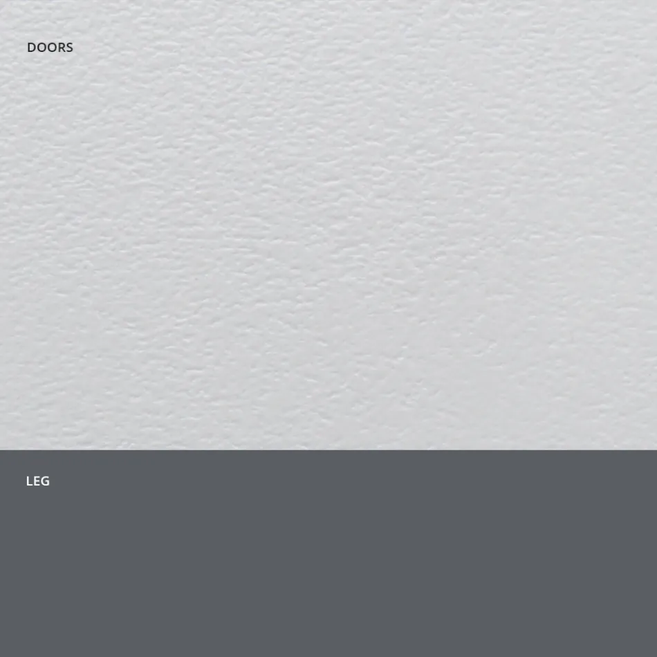 Aparador com portas laminadas HPL efeito pedra fabricadas na Itália - Fiorenza Viadurini